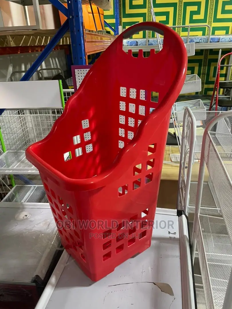 New Design Plastic Shopping Trolley
