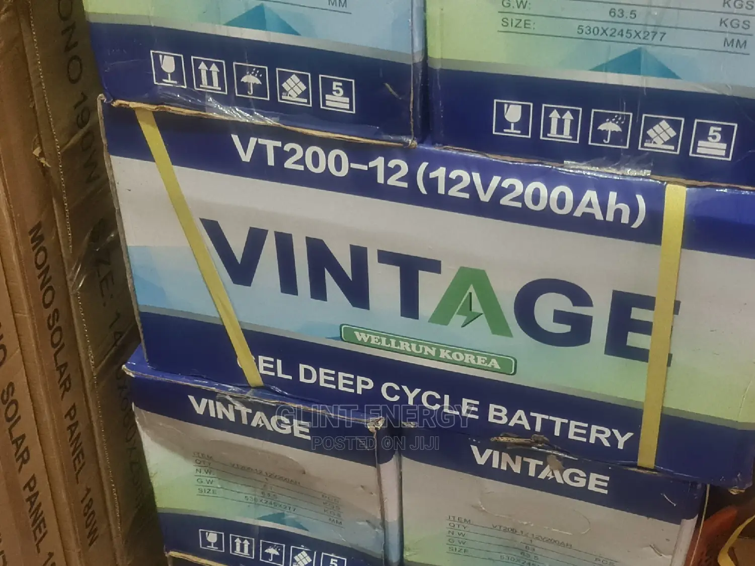 200ah 12V Vintage Korea Battery