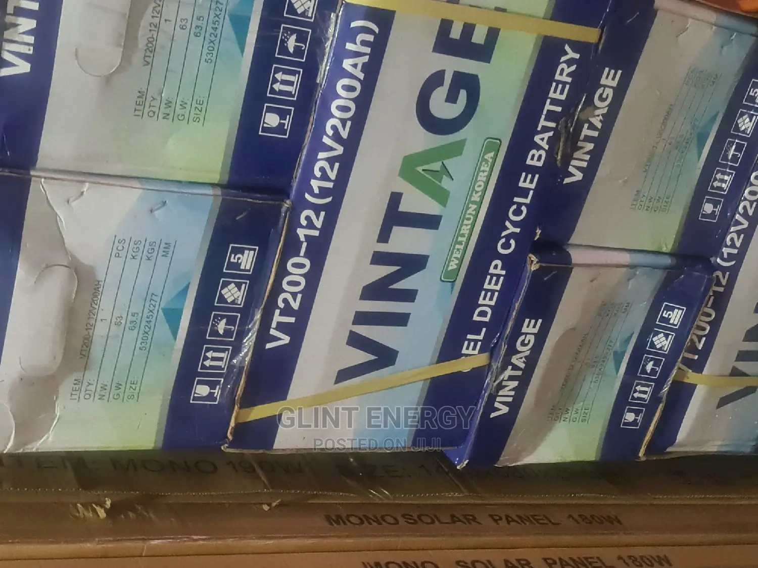 200ah 12V Vintage Korea Battery