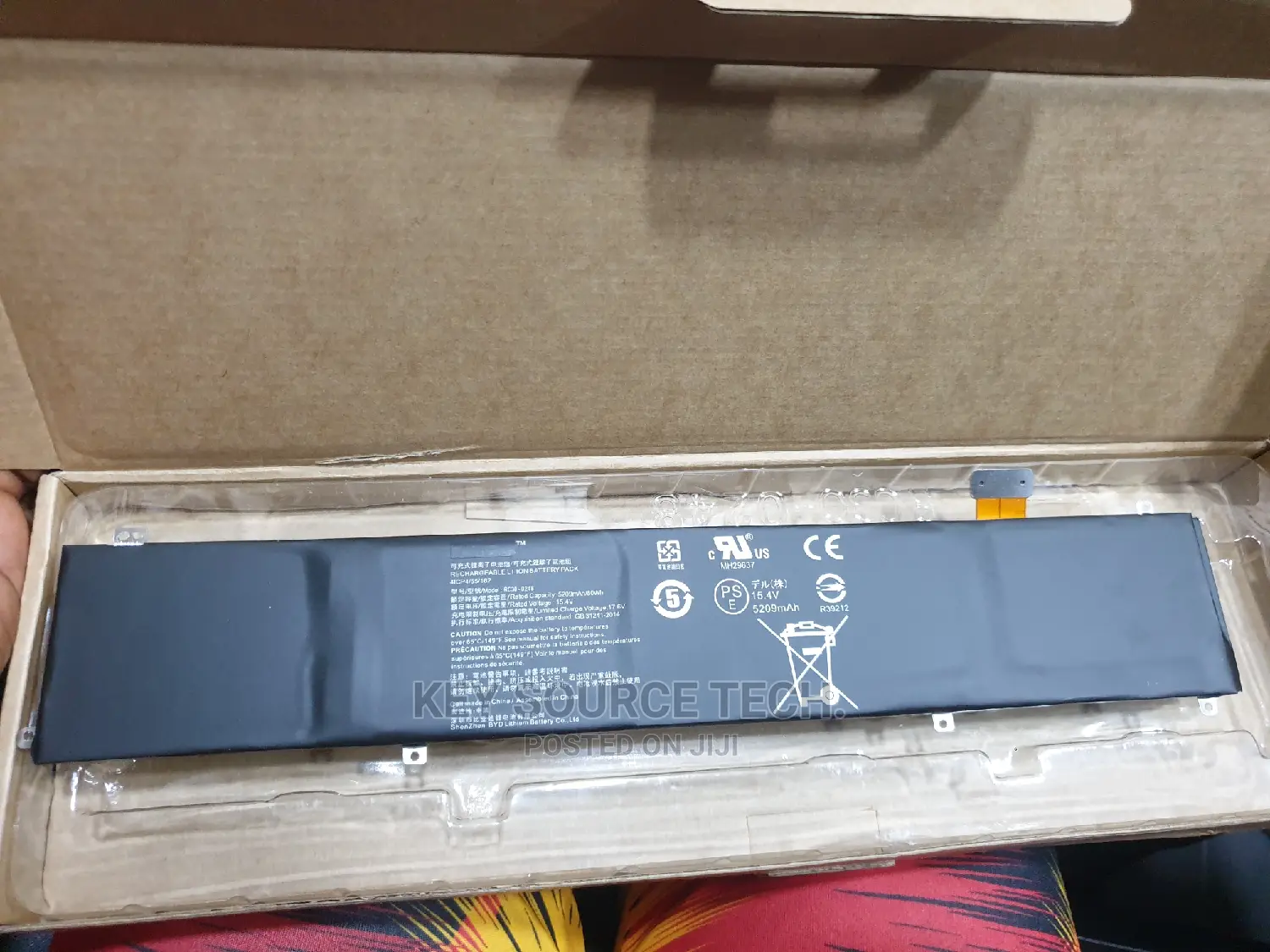 Razer Blade Advanced15 2018 2019 1070 Gtx Battery(Rz09-0248)