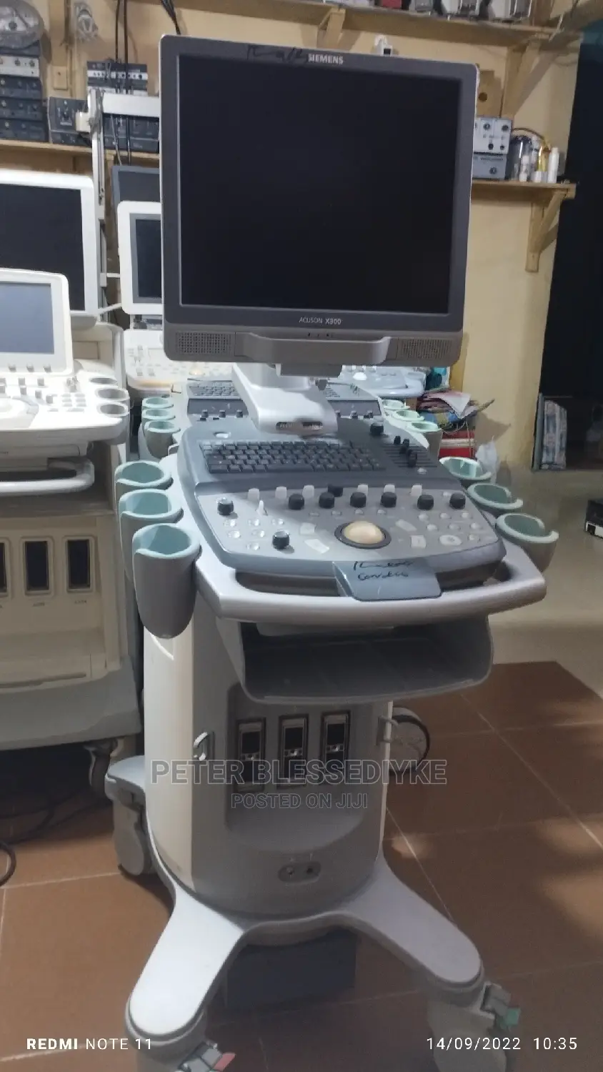 2D Color Doppler Siemens ACUSON X300 (Cardiac)