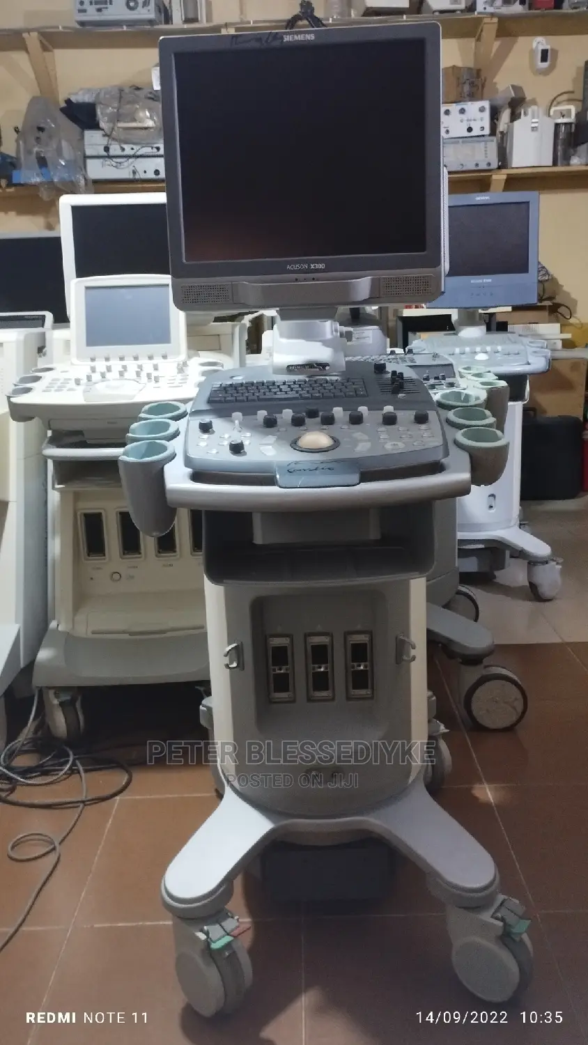 2D Color Doppler Siemens ACUSON X300 (Cardiac)