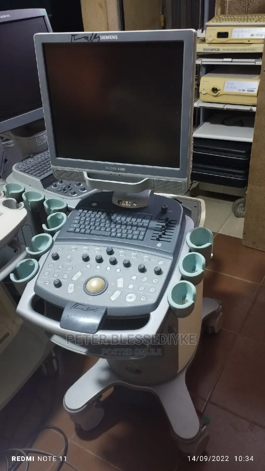2D Color Doppler Siemens ACUSON X300 (Cardiac)