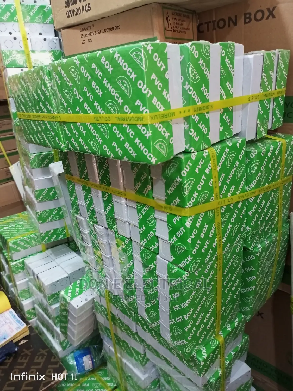 3/3 Plastic Conduit Box