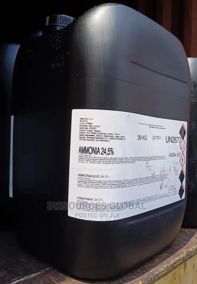 Ammonia Solution 24.5% 29kg Keg