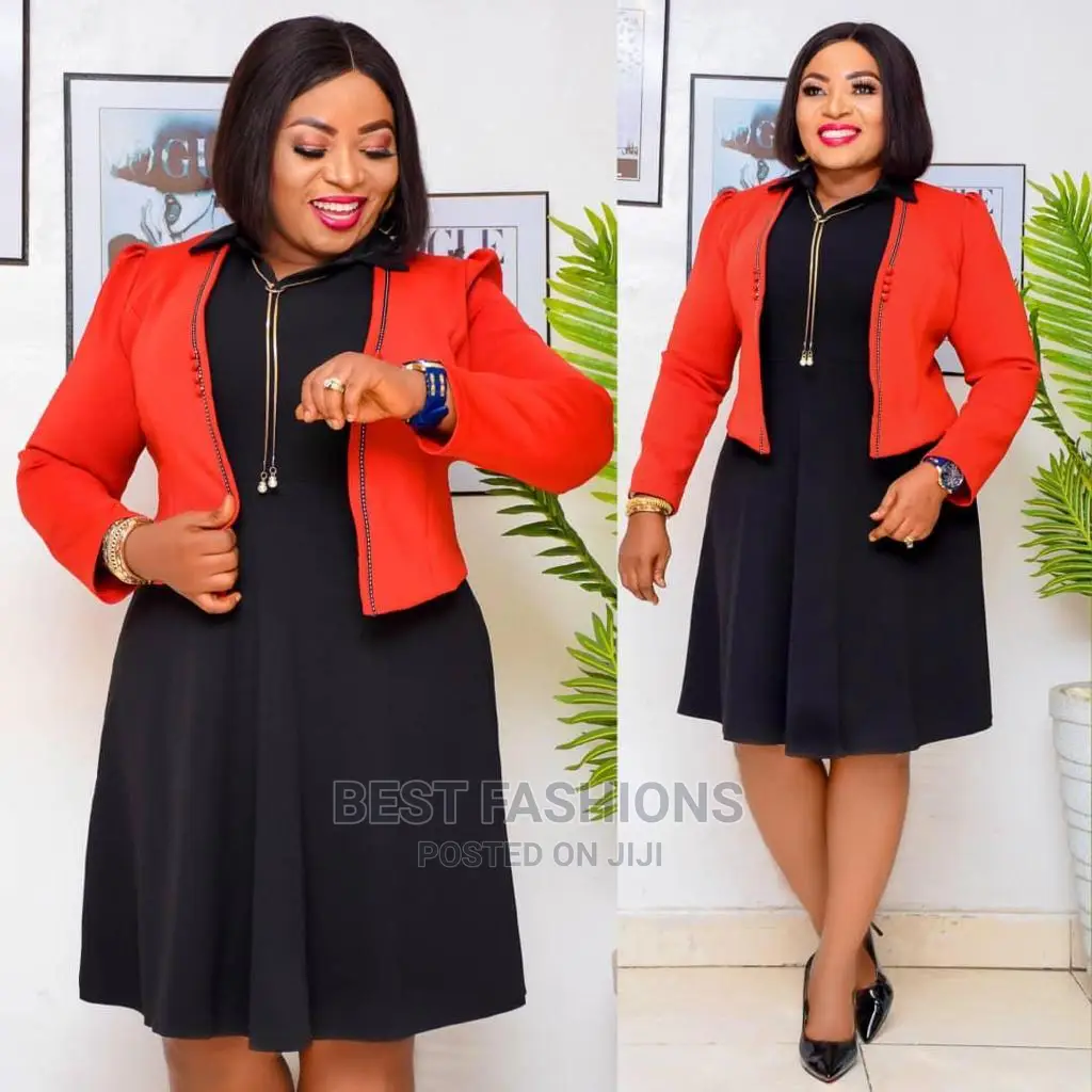 Smart Ladies Formal Dress and Jacket