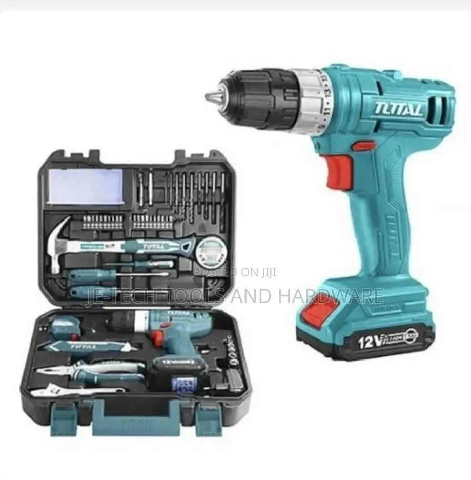 127pcs 12v Lithium-Ion Cordless Drill Tools Set