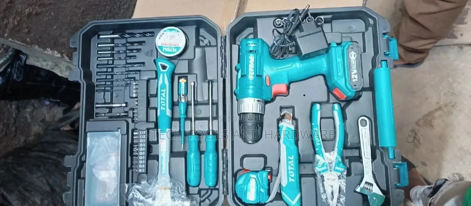 127pcs 12v Lithium-Ion Cordless Drill Tools Set