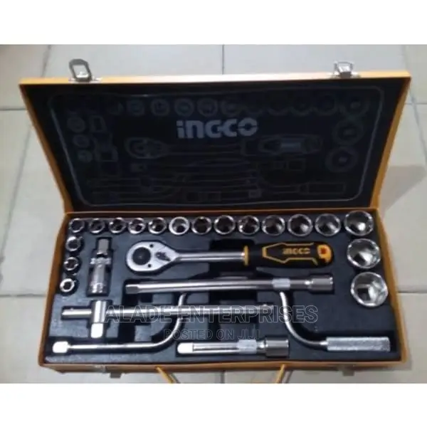 Ingco - 24 Pieces 1/2 Socket Set Industrial