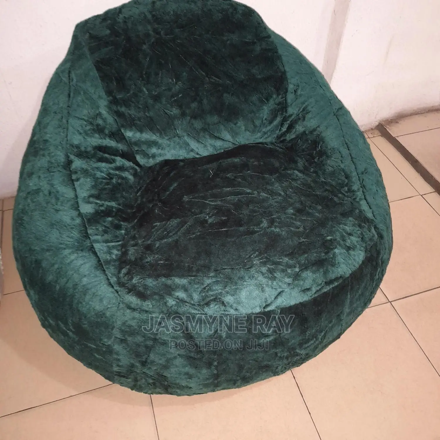 Green Bean Bag Sofa 4ft