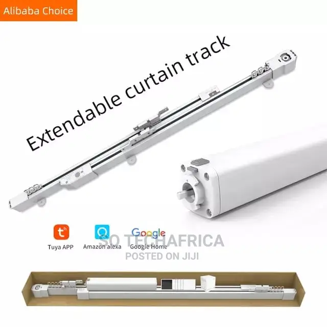 Extendable / Adjustable Smart Curtain Track System