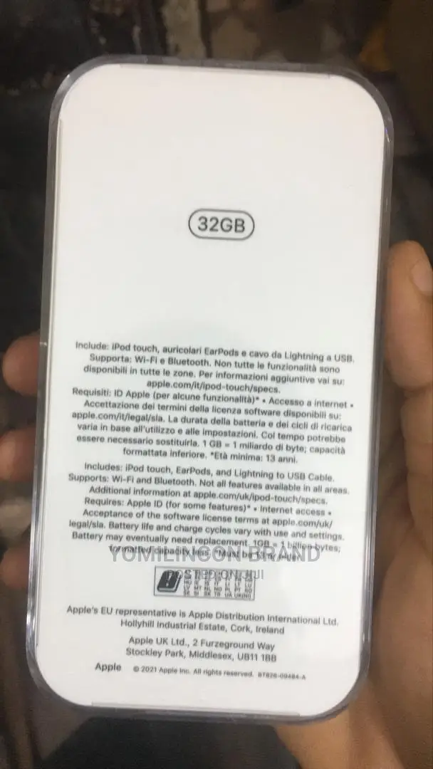 Apple - iPod Touch 32gb Mp3 Player (7th Generation) - Blueq