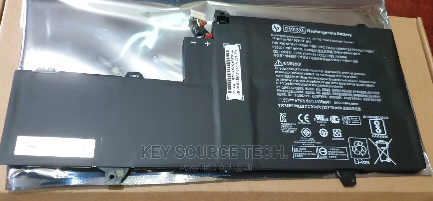 Hp Omo3xl 1030 G2 Battery Original
