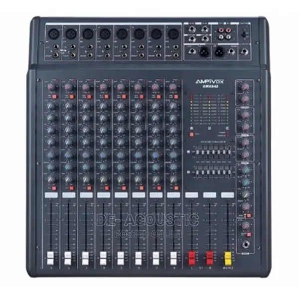 8 Channel Mixer With USB and SD Card