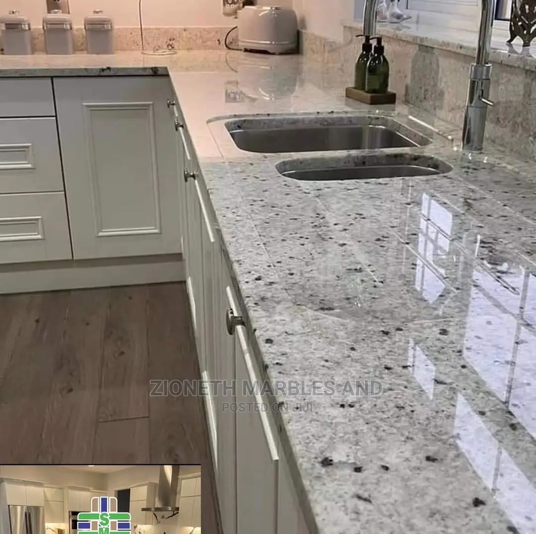 High Quality Colonial White Granite Slab