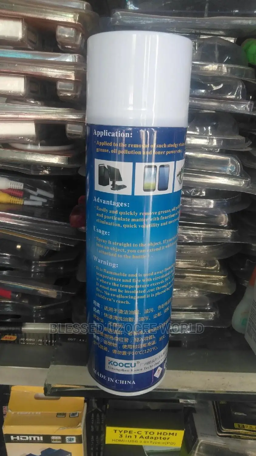 Koocu Contact Cleaner 630 Cleaning Solvent Spray Removal