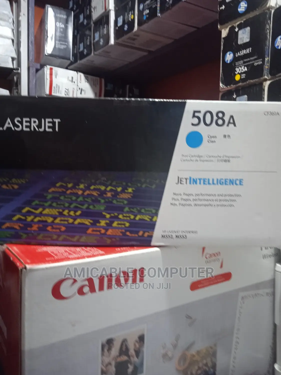 HP Toner Cartridge 508 Cyan