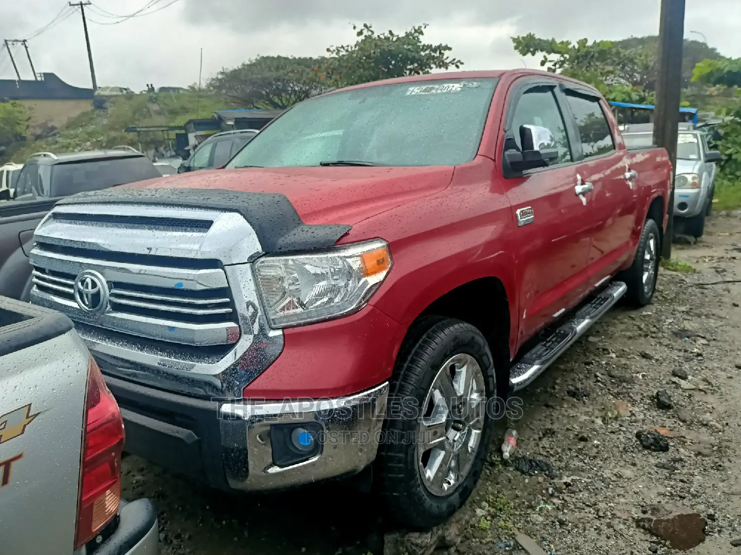 Toyota Tundra 2015 Red