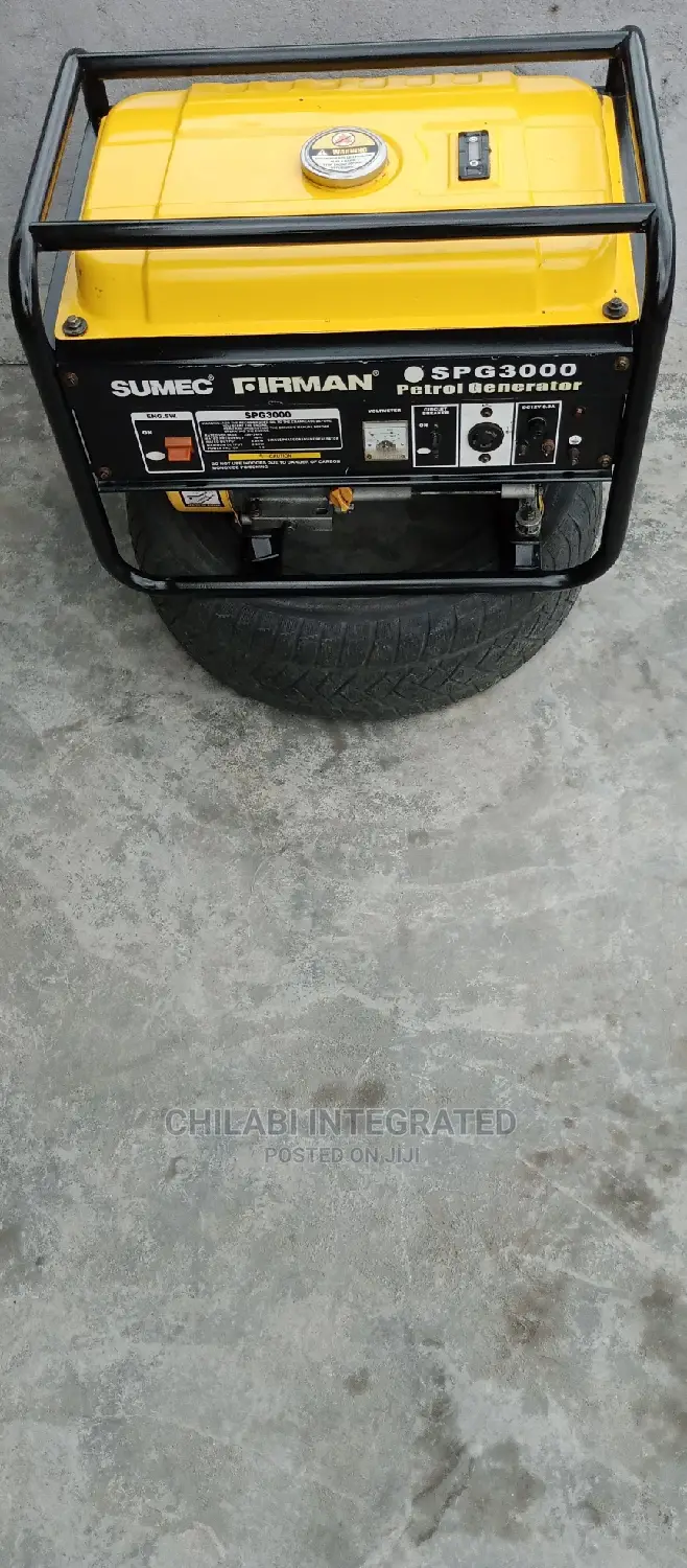 2 Months Old/Like New 2.8KVA SUMEC FIRMAN SPG3000 Generator