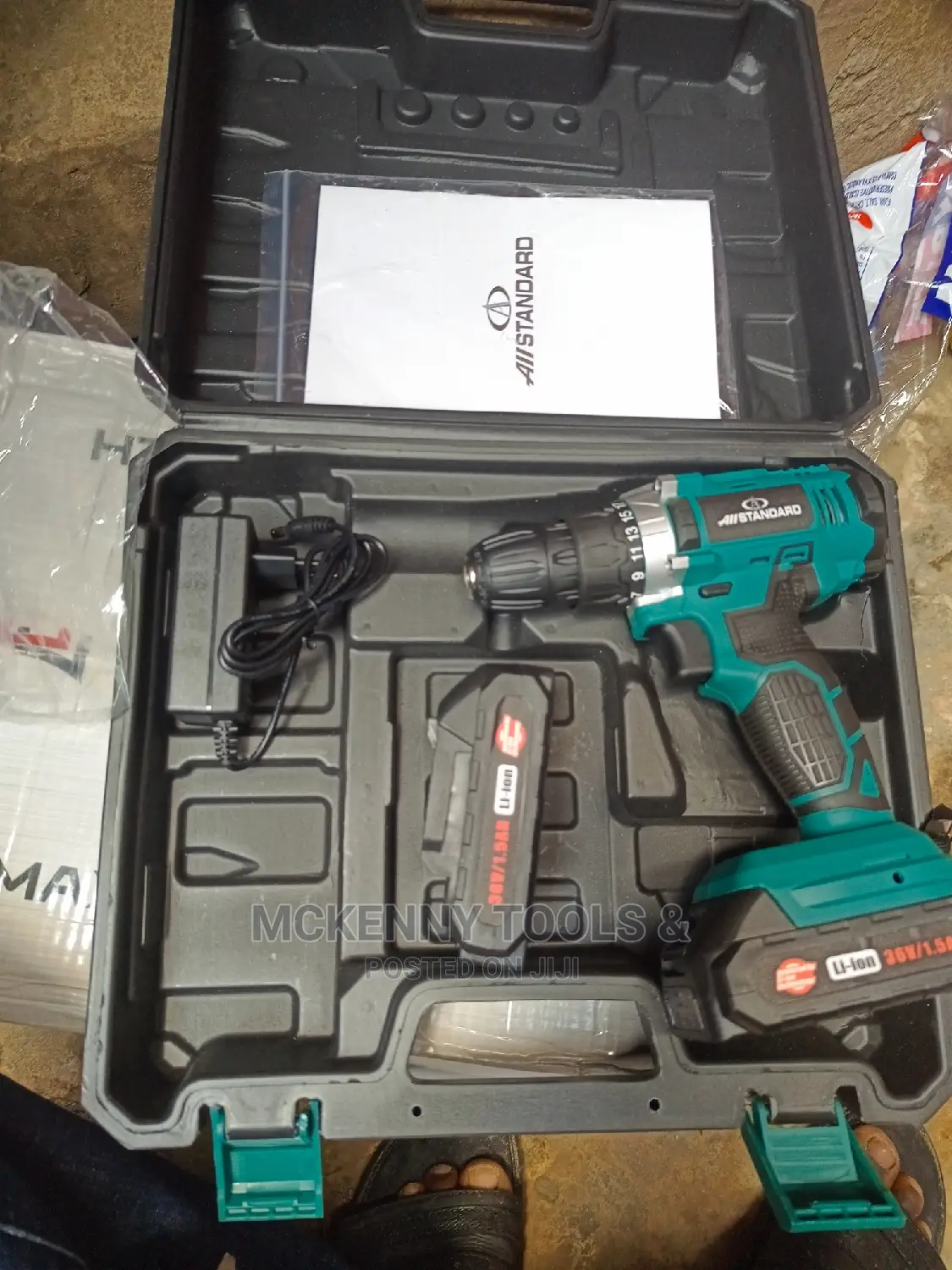 Screw Machine 36v Cordless Lithium Battery