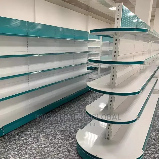 Oval Supermarket Shelves Double Sided