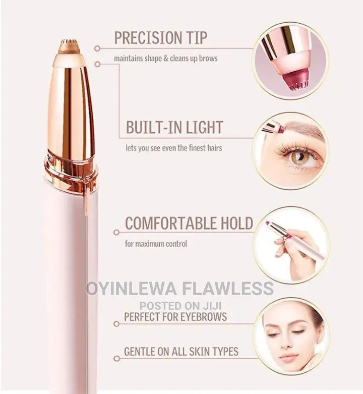 USB Eyebrow Hair Removal Rechargeable Trimmer Pen