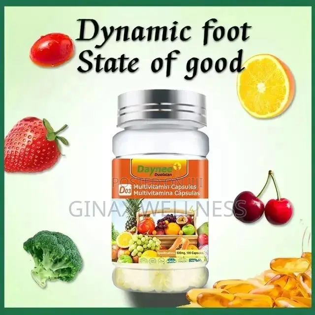 Multivitamin Capsules | With Vitamin A, B1, B2, C1 E.