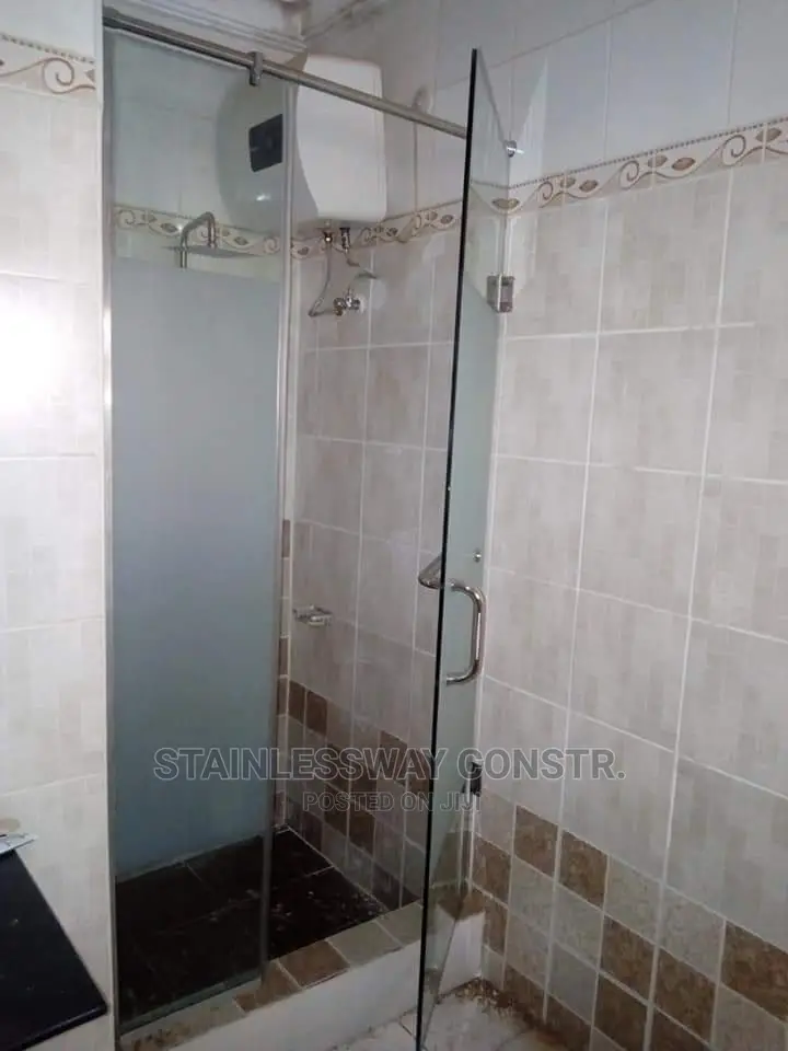 Shower Glass Cubicle Hinged Door Flex