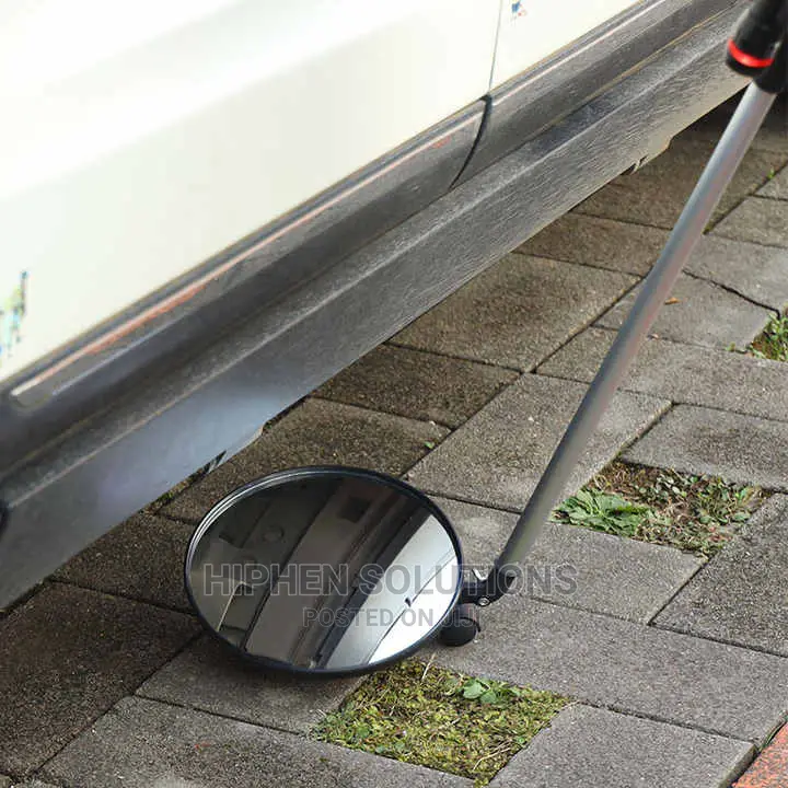 Comfortable Holding Under Vehicle Search Mirror