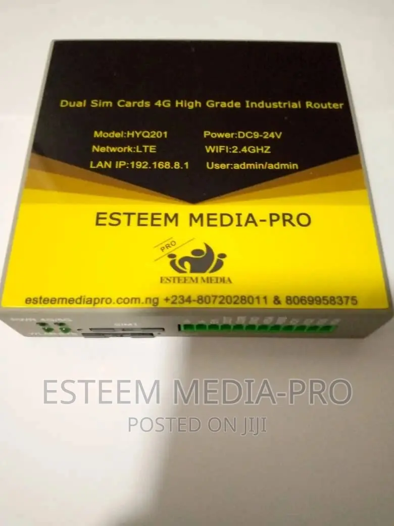 CAT6 DUAL SIM CARDS 4G LTE Router (Auto - Load Switcher, Ope