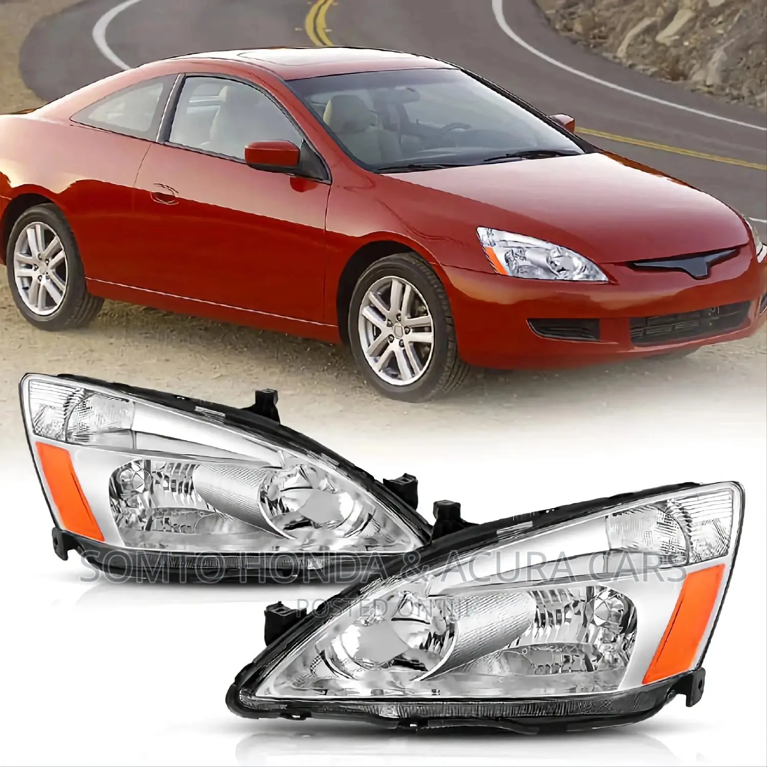 Head Light for Honda Accord 2003-2007