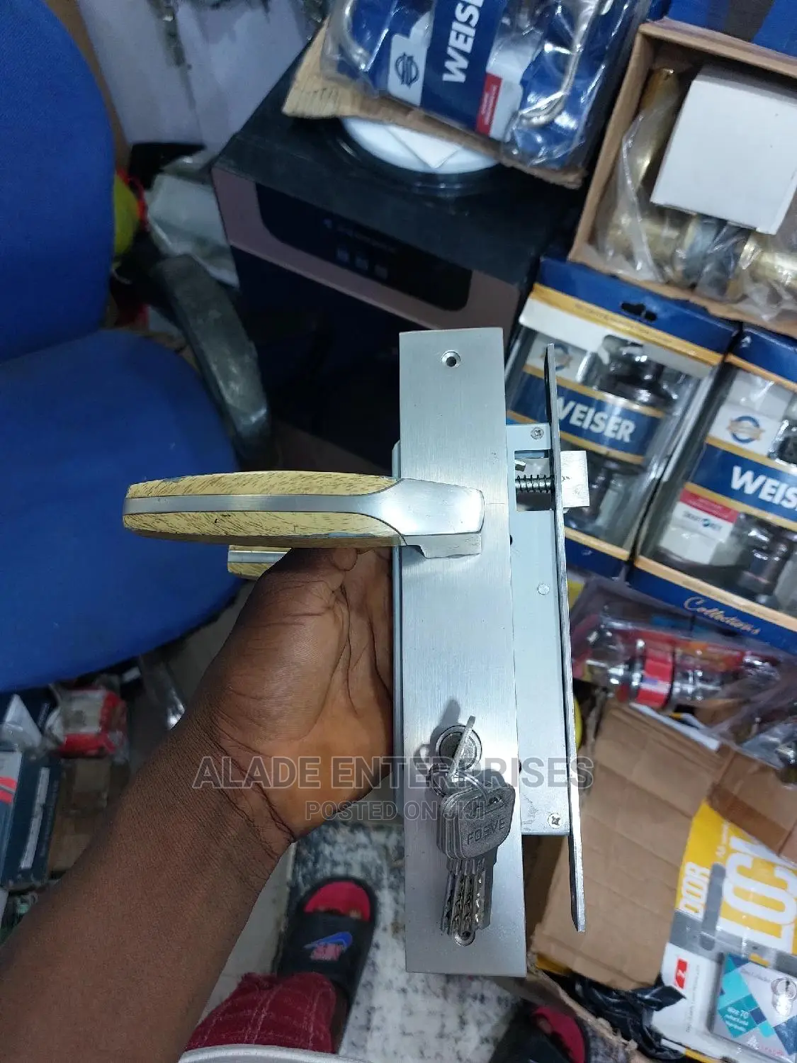 Heavy Duty High Quality 7 Cylinder Door Lock
