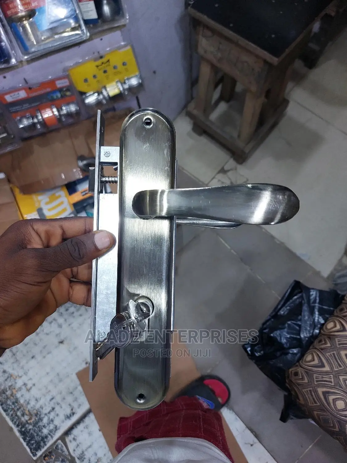 Complete Italian Lock Bronze Colour