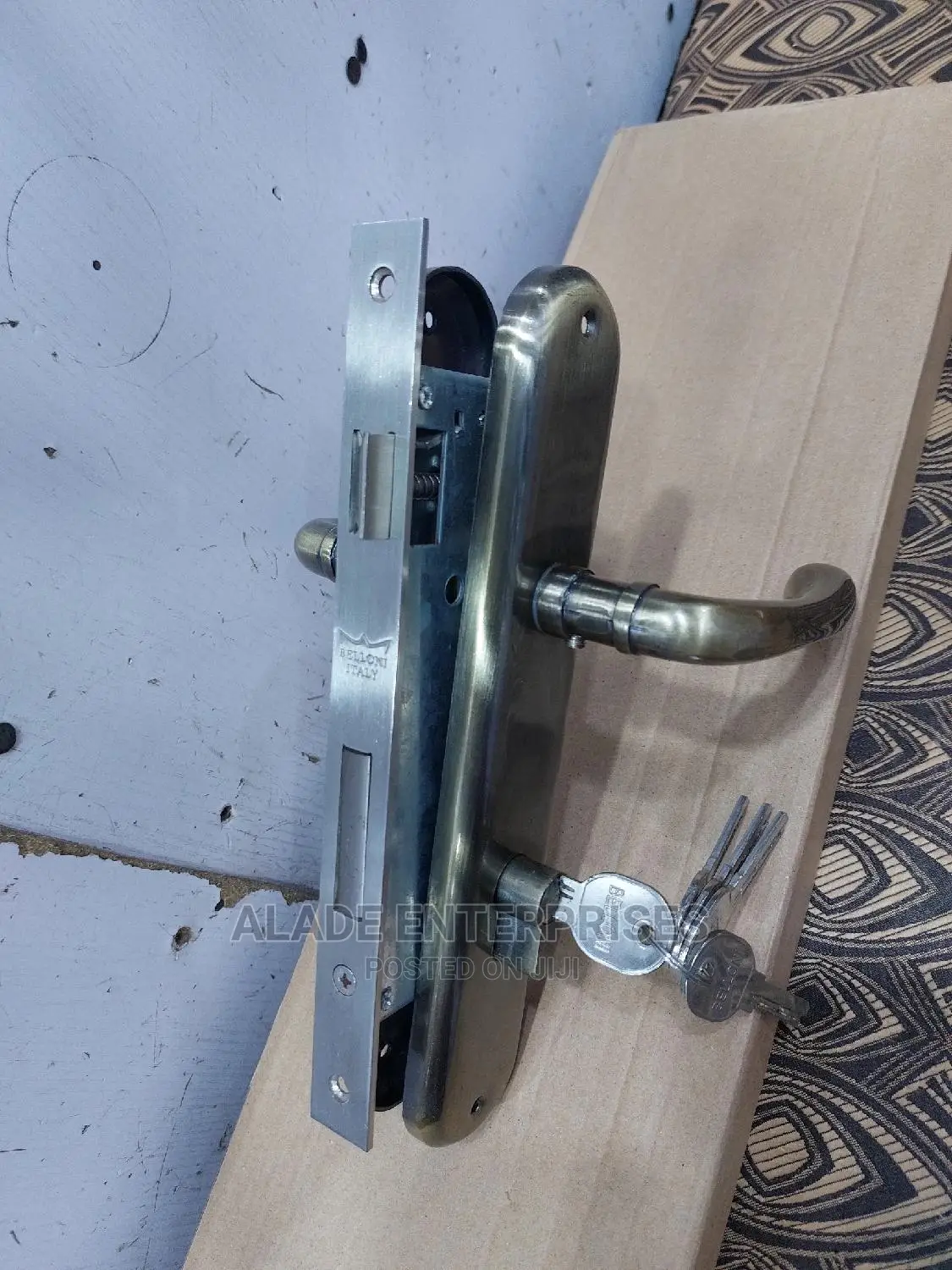 Quality Italian Door Lock Bronze