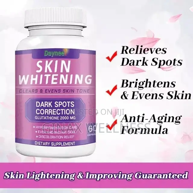 Skin Whitening Capsules With Glutathione (2000mg)