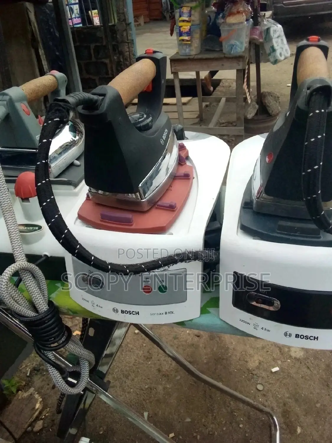 Bosch Industrial Steaming Irons