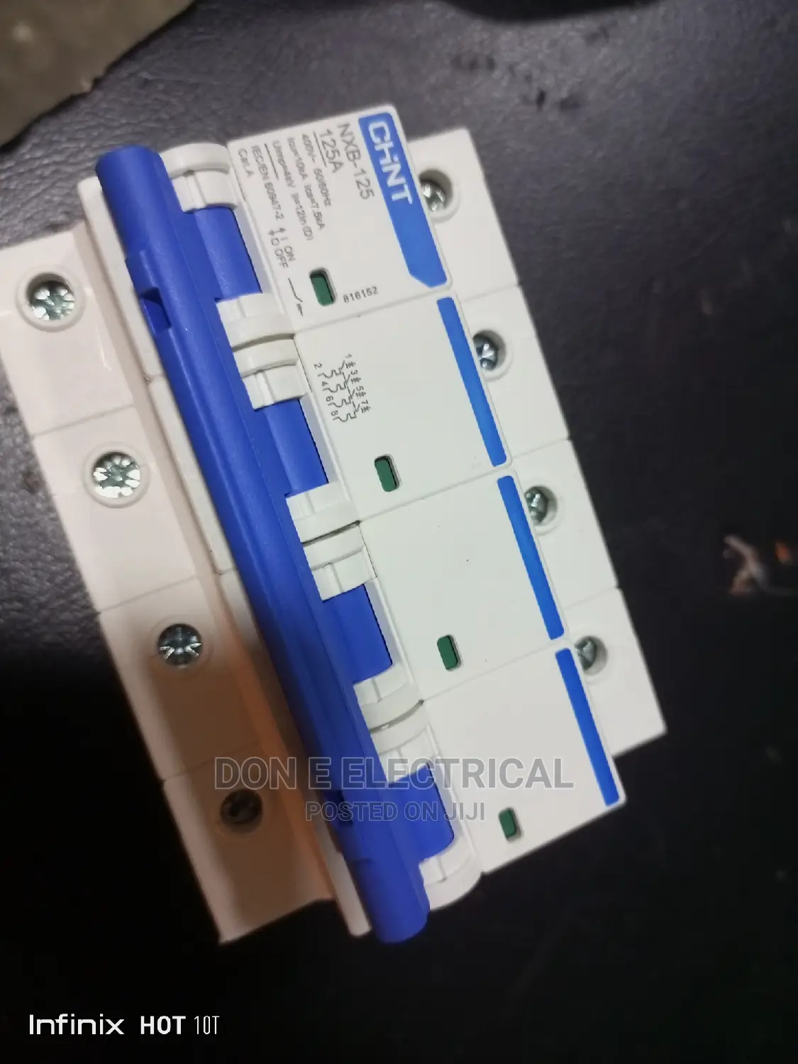 125amps 4pole Chint Breaker