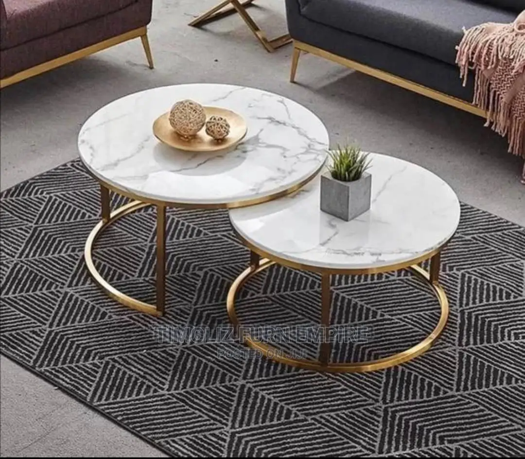 Extendable Marble Centre Table