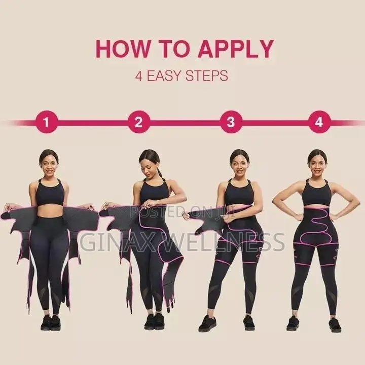 TWBT Belt 2.0 | 4in1 Thigh Trimmer,Waist Trainer,Butt Lifter