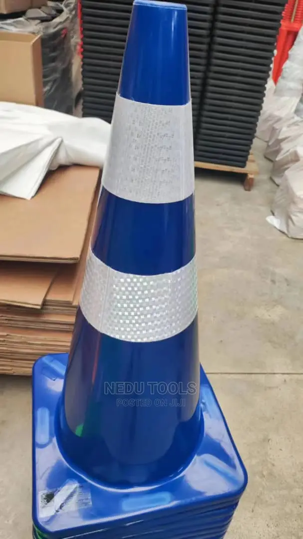 Blue Safety Cone