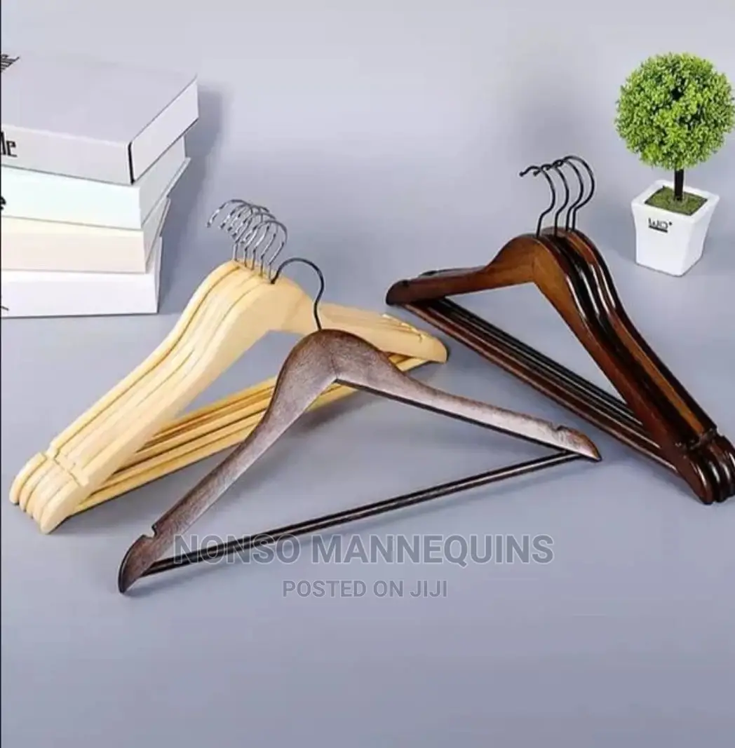 High Quality Luxury Wooden Clothes Hangers