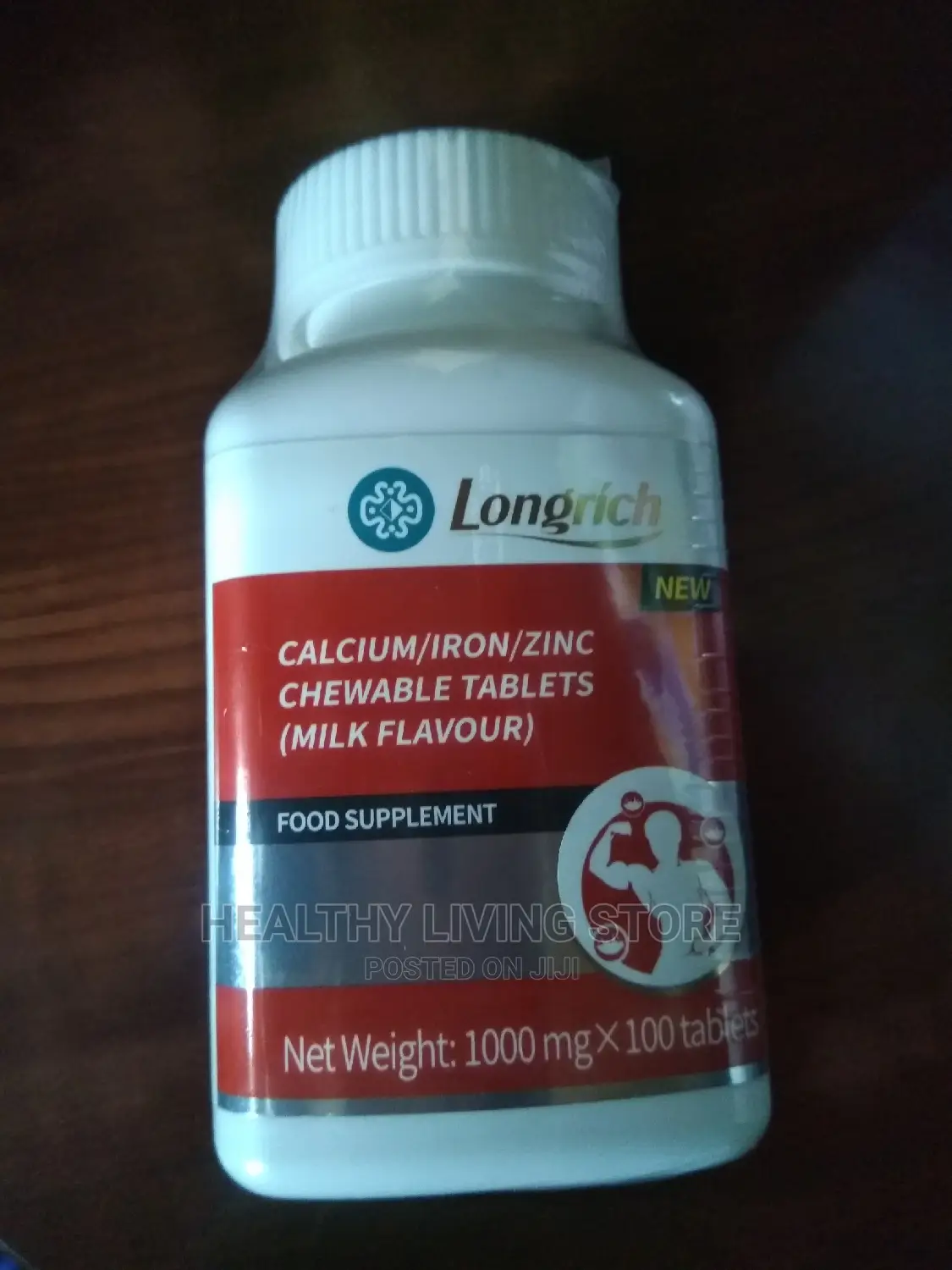 Longrich Milky Chewable Calcium/Iron/Zinc (New Calcium)