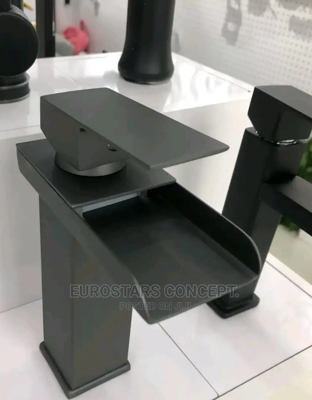 Black England Water Fall Mixer Tap