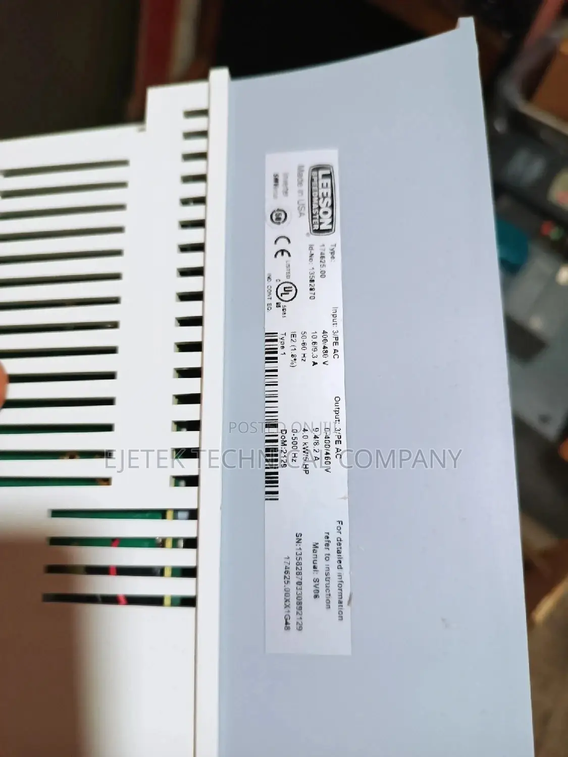 Lesson Inverter Drive 4kw/5hp 380V
