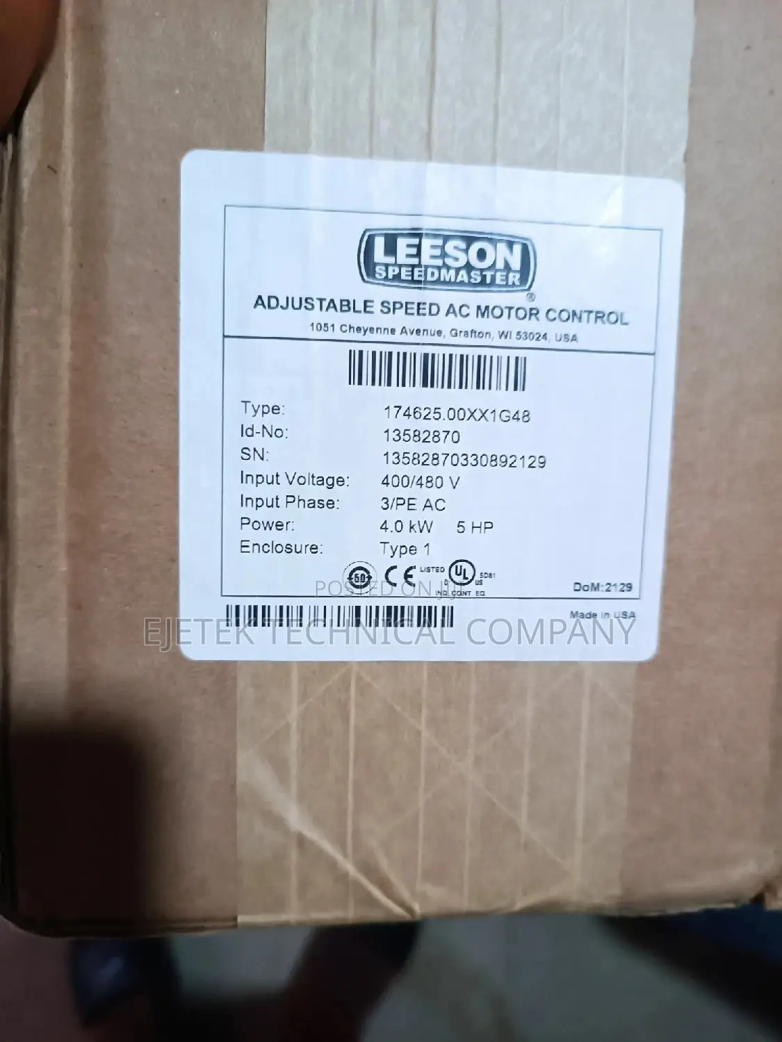 Lesson Inverter Drive 4kw/5hp 380V