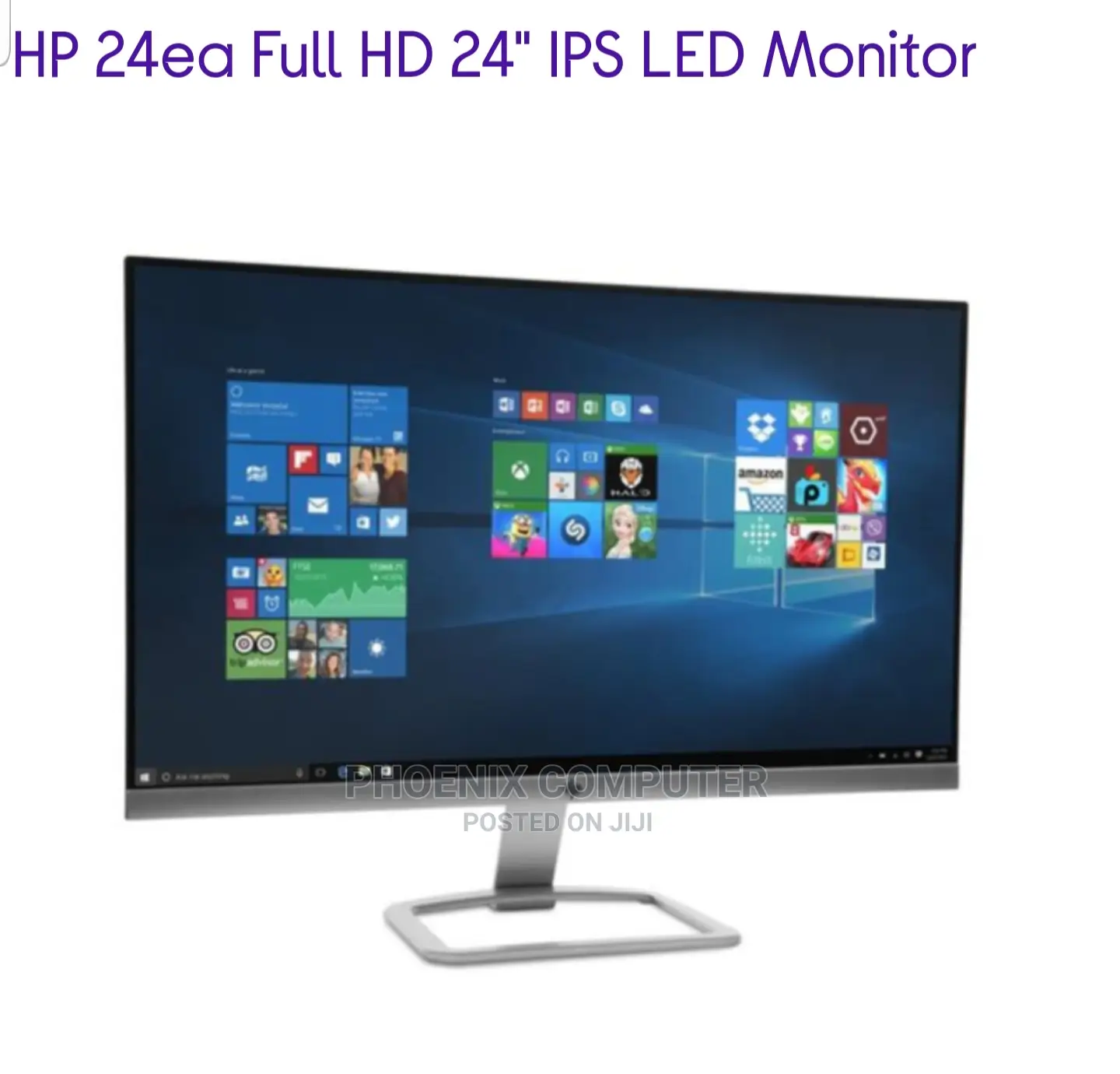 HP 24" FHD Frameless Ips Monitor