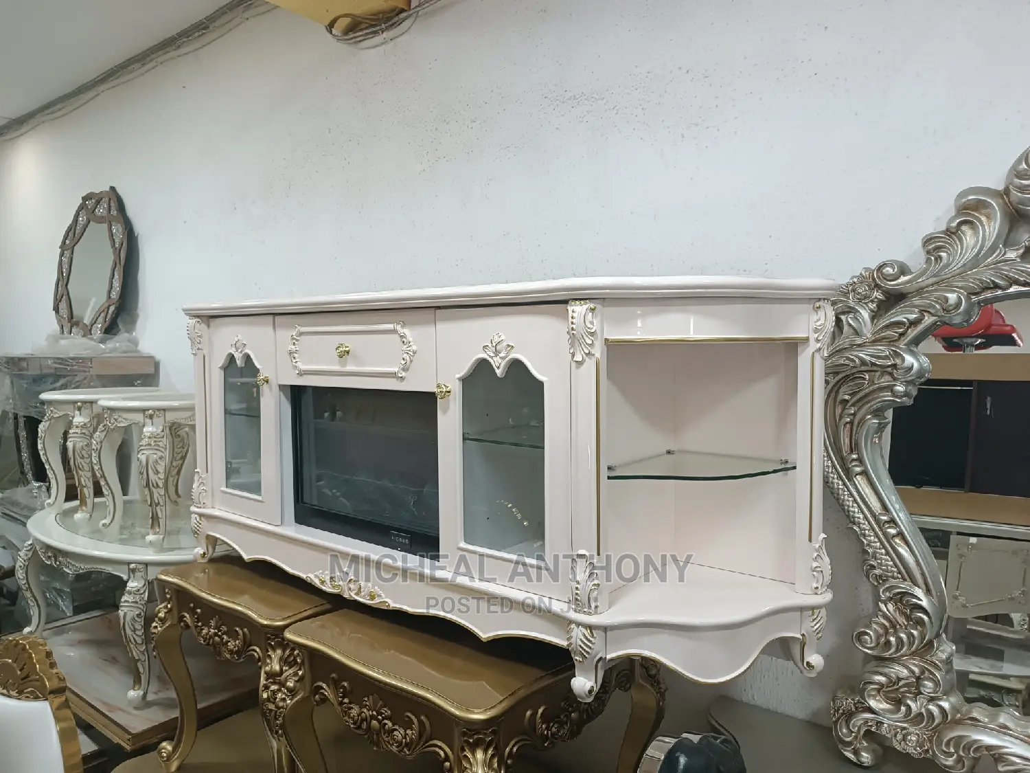 Today Design Tv Stand With Fireplate