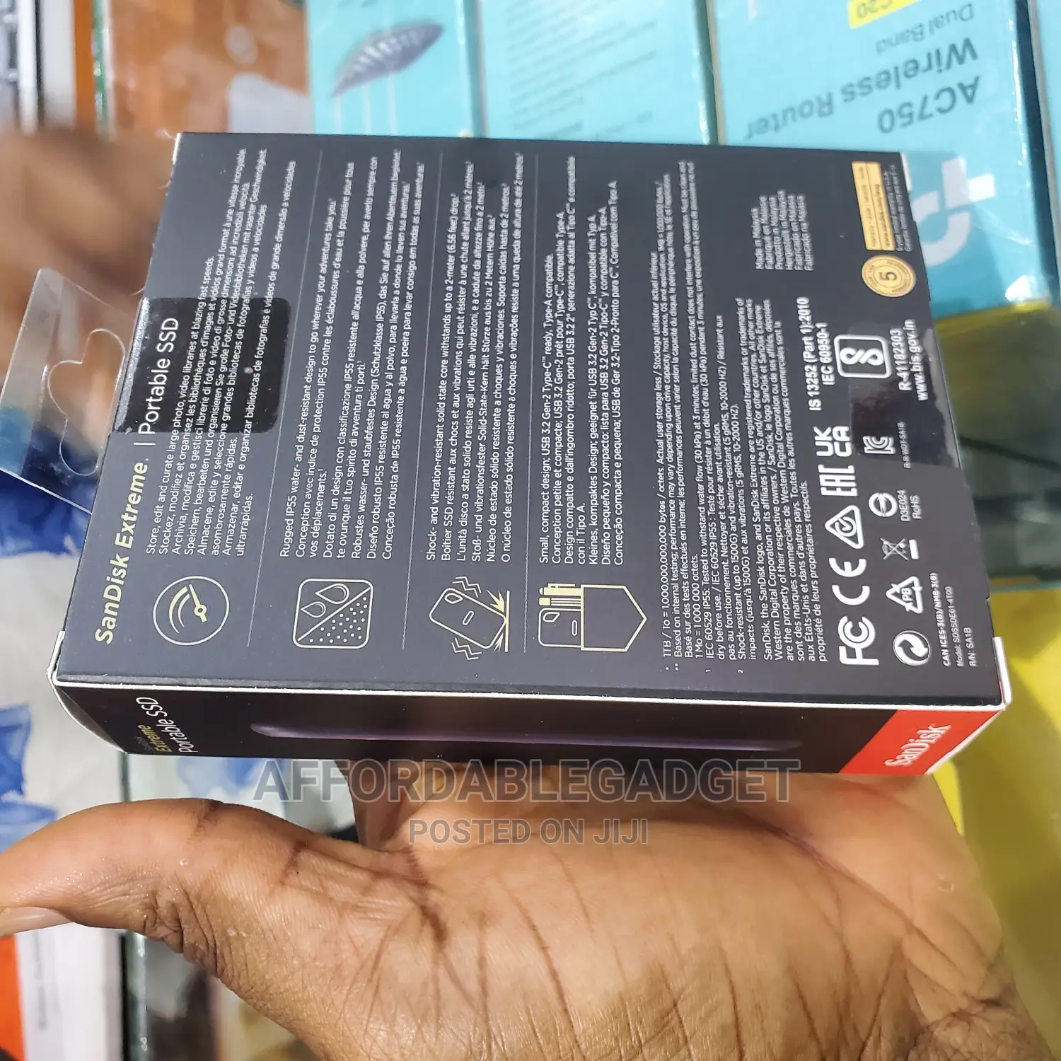 Sandisk Extreme SSD 4tb 1050 Speed