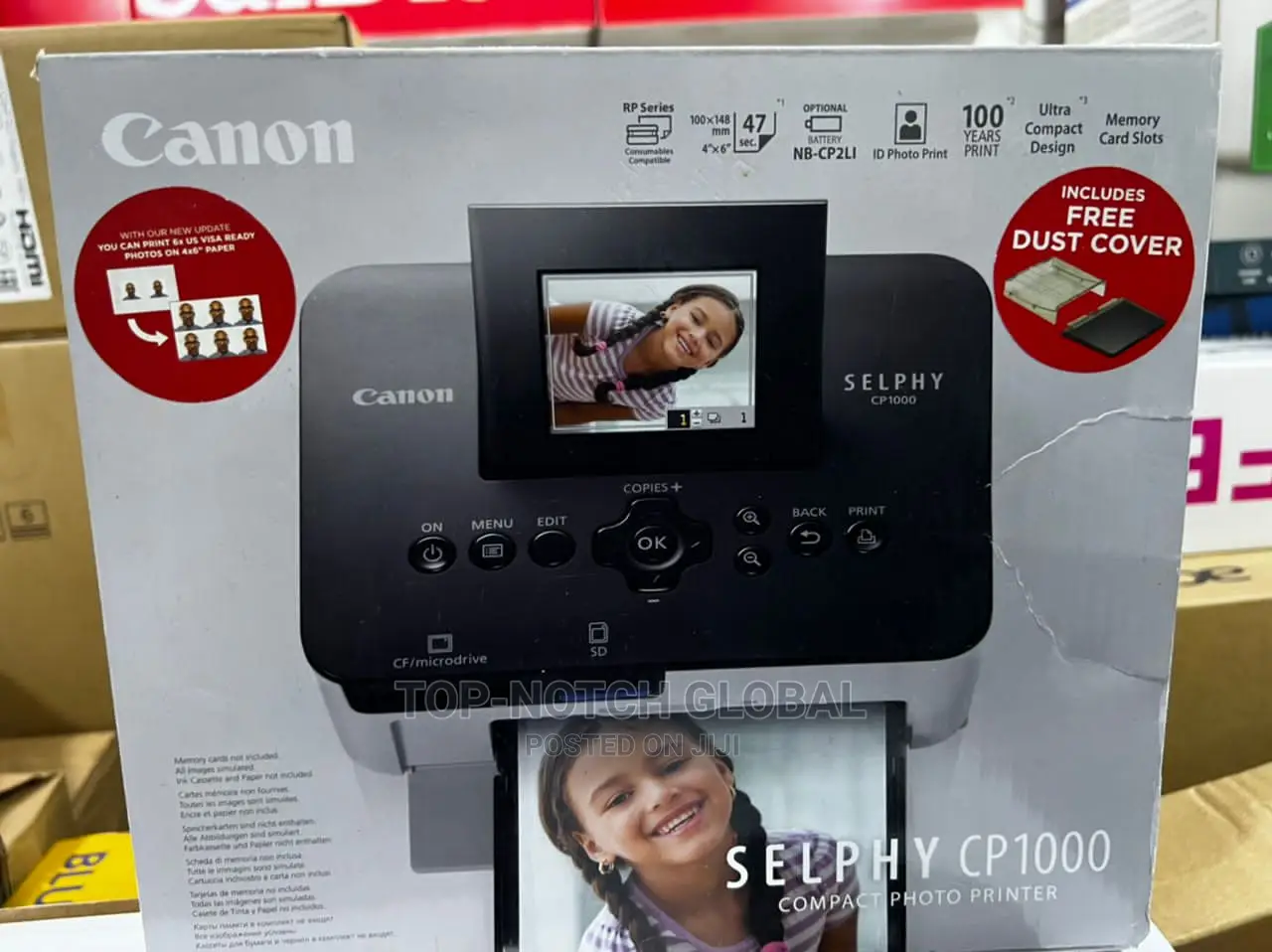 Canon Selphy Cp1000 Compact Photo Printer