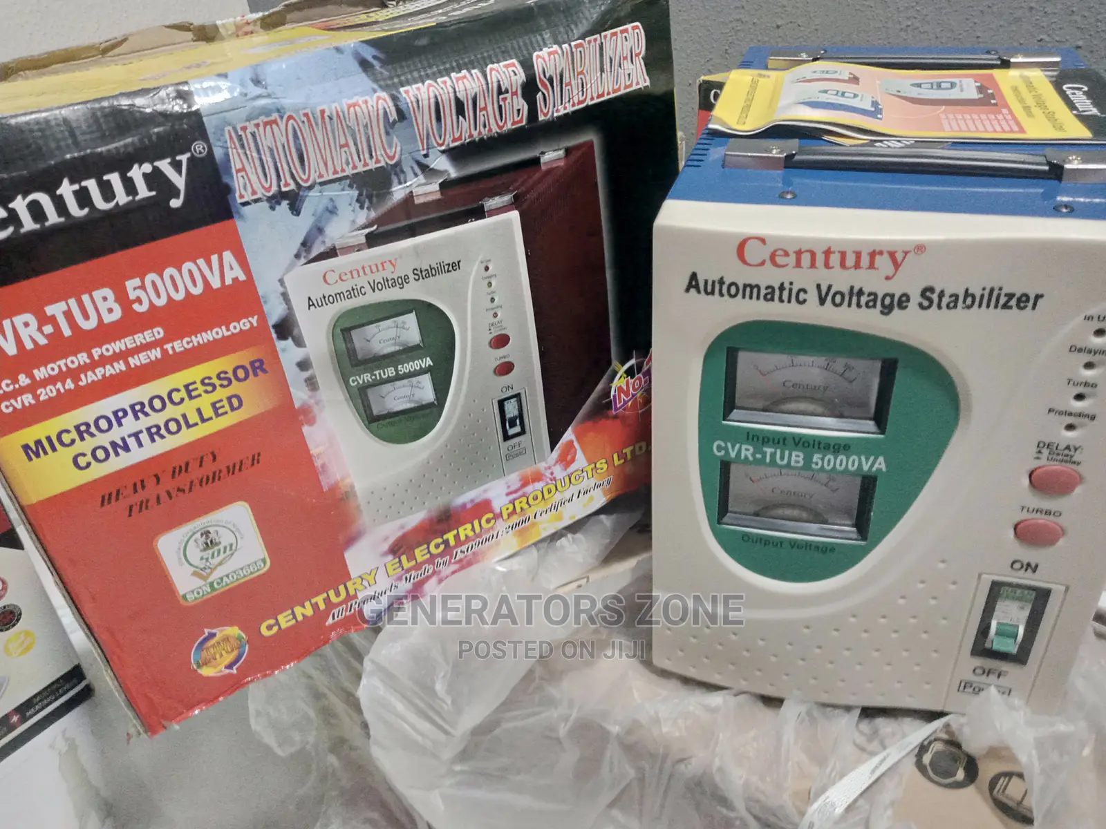 Powerful Brand New Century Stabilizer 5000va 5kva